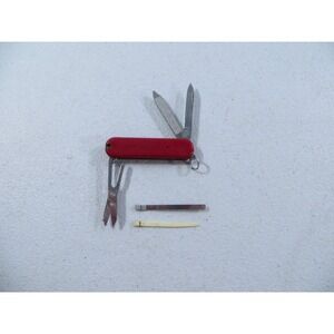 Victorinox Swiss Army Knife Classic SD Red W/ 5‎ Tools